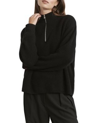 Jenni Kayne Cashmere Half Zip Sweater