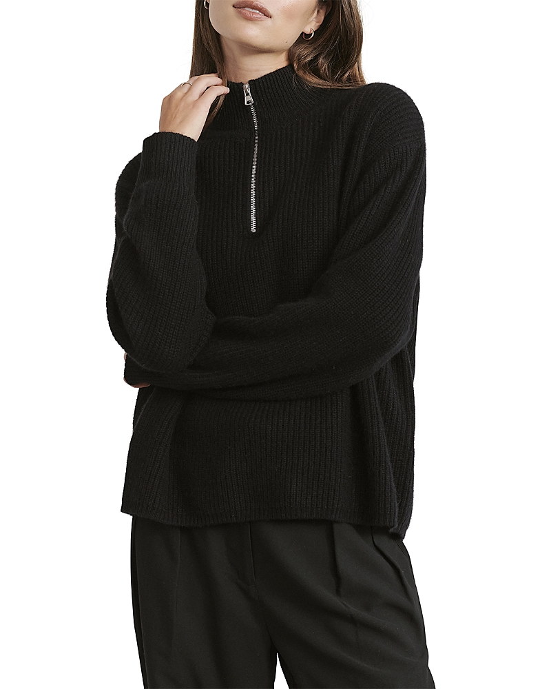 Jenni Kayne Cashmere Half Zip Sweater