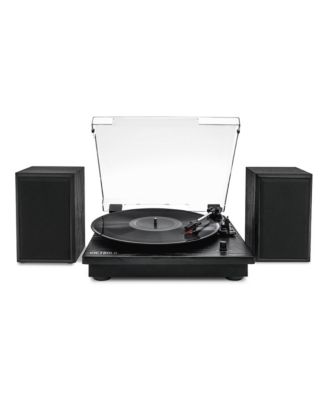 Victrola - Montauk Bluetooth Turntable System with Bookshelf Speakers