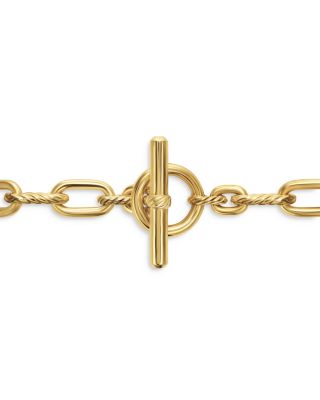DY Madison&reg; Toggle Chain Bracelet in 18K Yellow Gold