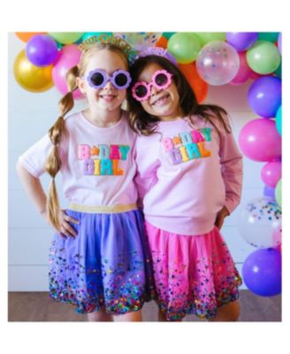  Girls&#39; Raspberry Confetti Tutu - Little Kid, Big Kid