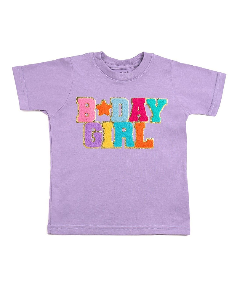 Sweet Wink Birthday Patch Short Sleeve T-Shirt - Little Kid