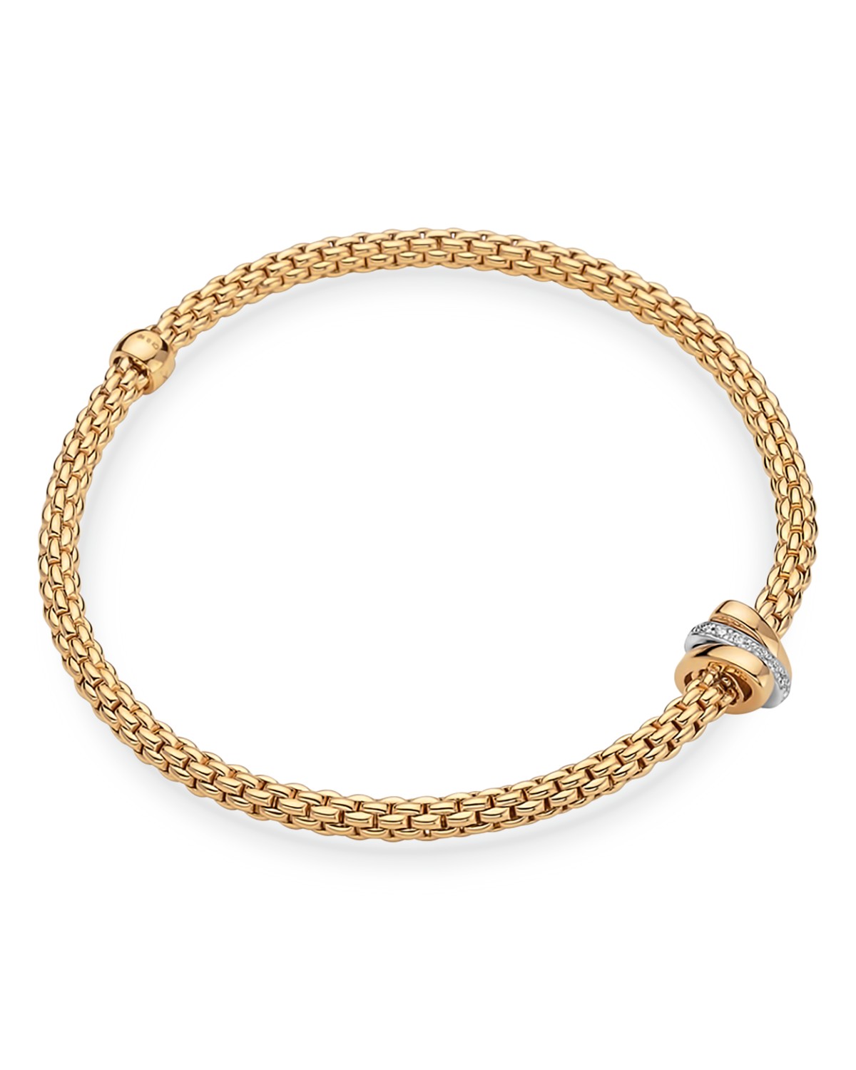 18K Yellow Gold Prima Diamond Flex'it Bracelet