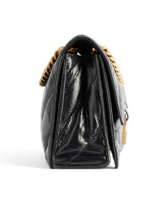 Crush Mini Chain Bag Metallized Quilted