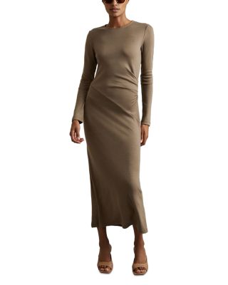 REISS - Sloane Crew Jersey Dress