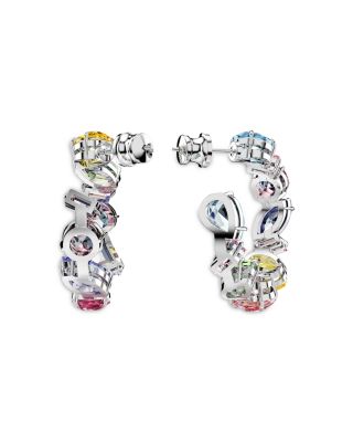 Gema Asymmetric Hoop Earrings