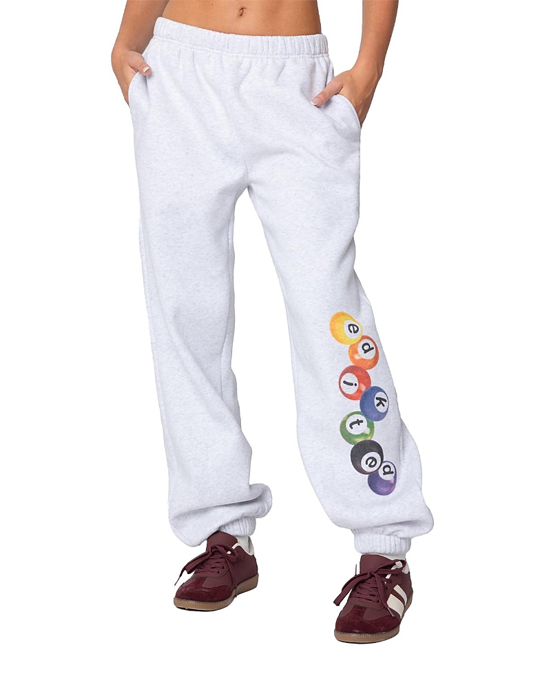 EDIKTED BILLIARD OVERSIZED SWEATPANTS