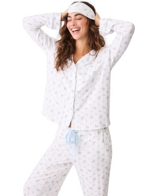 Pj Salvage Crazy in Love 3-Piece Pajama Set