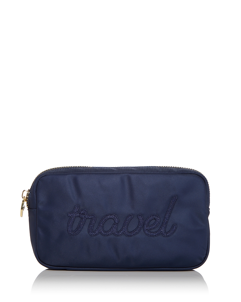 STONEY CLOVER LANE TRAVEL EMBROIDERED SMALL POUCH