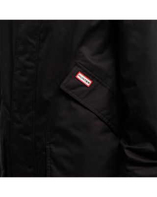 Downing Coated Cotton Hooded Rain Jacket 