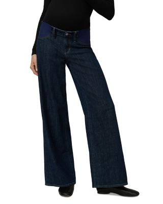 Joe's Jeans - The Lou Lou Low Rise Wide Leg Maternity Jeans in Out of Control