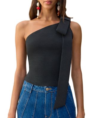 Cult Gaia - Nomi One Shoulder Bow Top