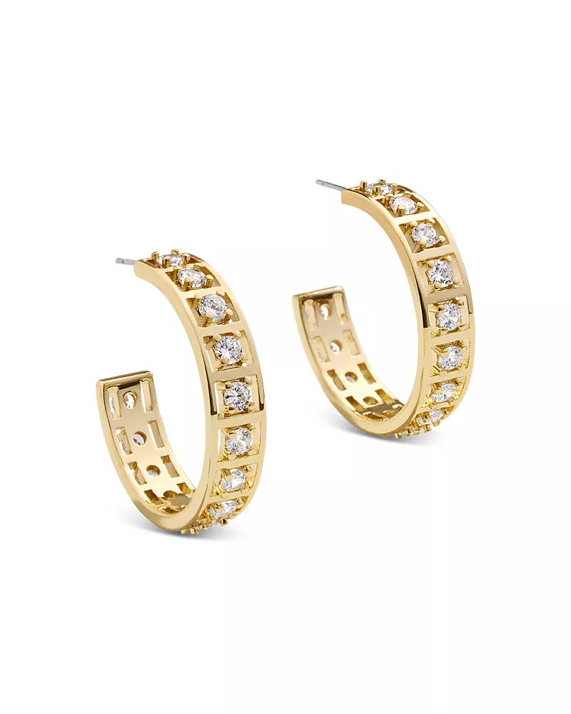 Baublebar Evelyn Hoop Earrings