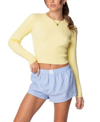 Edikted - Mallory Cable Knit Sweater