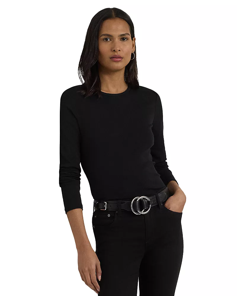 Lauren Ralph Lauren Crewneck Long Sleeve Tee