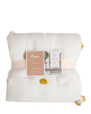 Kendi Pom Pom Quilted Blanket - Ages 0-36 Months