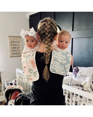 Parker Burp Cloths, 3 Pack - Ages 0-36 Months