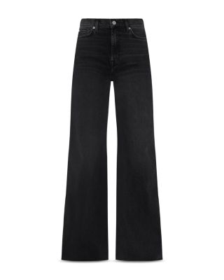 7 For All Mankind Lotta Wide Leg Jeans in Top Line