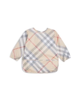 Burberry - Unisex Shay Check Cotton Bib - Baby