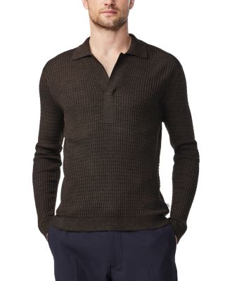 NN07 - Huxley Long Sleeve Polo Sweater