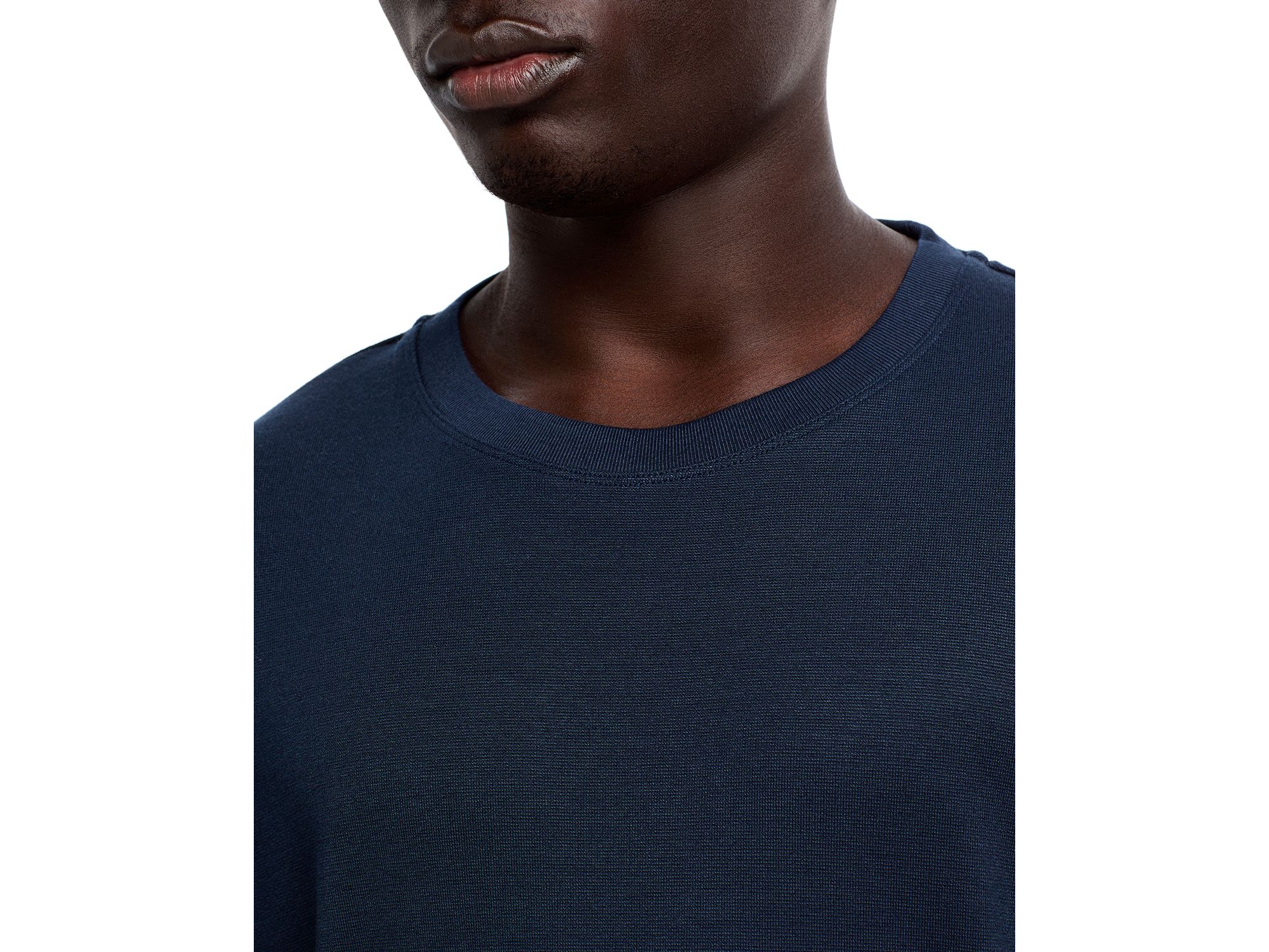 Essential Tee Long Sleeve in Anemone Milano — Image 5