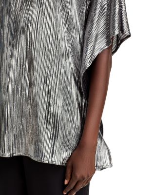 Pliss&amp;eacute; Caftan Top