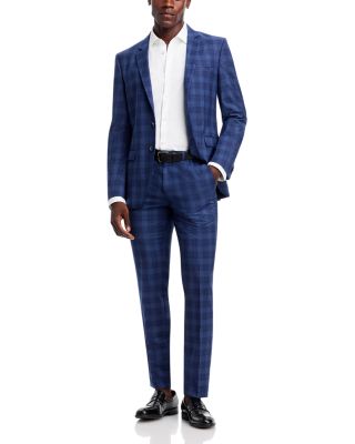 HUGO - Arti & Hesten Plaid Extra Slim Fit Suit Separates