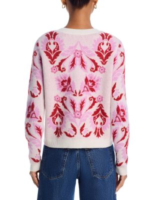 100% Cashmere Spring Novelty Cardigan - Exclusive