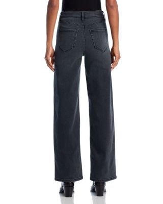 High Rise Dad Jeans in Black Wash - Exclusive