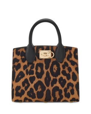 Ferragamo - Small Studio Box Calf Hair Crossbody
