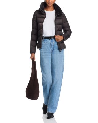 Mei Faux Fur Collar Coat