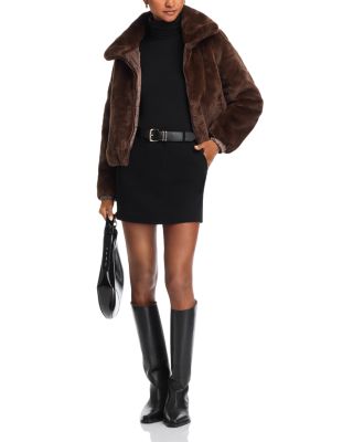 Jeon Reversible Faux Fur Jacket