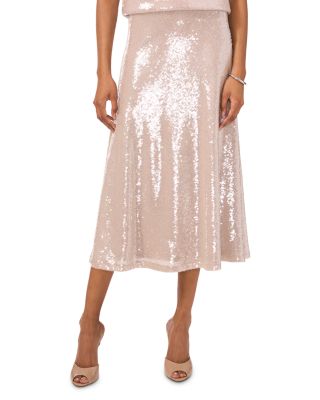 VINCE CAMUTO - Sequinned Midi Skirt