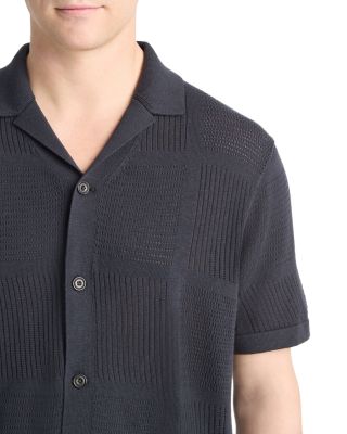 Patchwork Pointelle Shirt