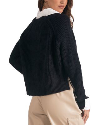 Layered Look Sweater