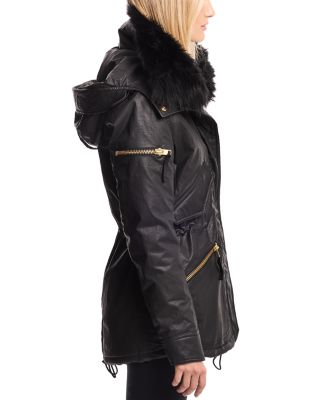 Devon Shearling Trim Parka