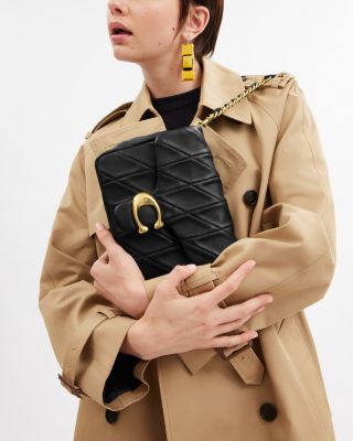 Times Square Tabby Shoulder Bag with Quilting