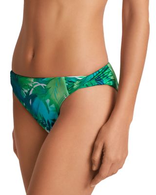 Single Strap Twist Bikini Top & Twist Side Tab Hipster Bikini Bottom