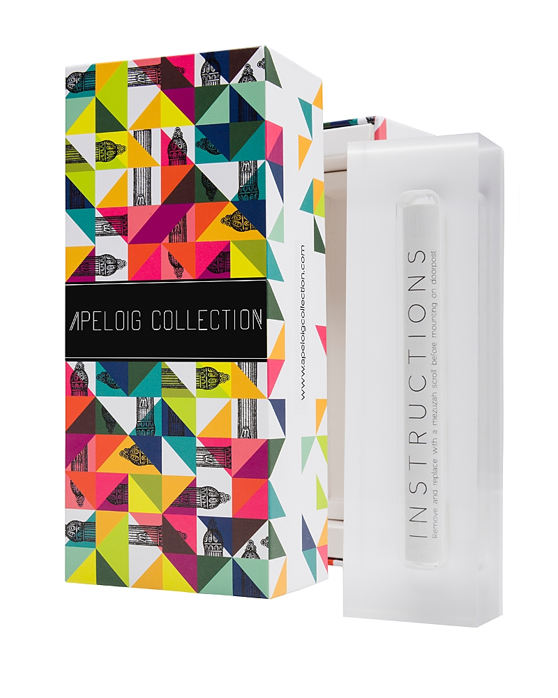 Apeloig Collection Mezuzah Case - Medium White