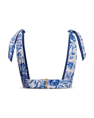 Laurie Bikini Top in Azure 