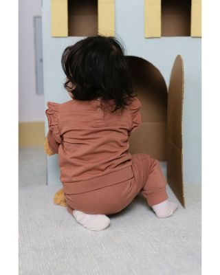 Unisex French Terry Ruffle Sweatshirt - Baby