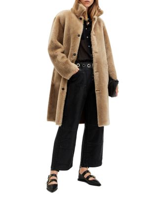 Serra Reversible Shearling Coat