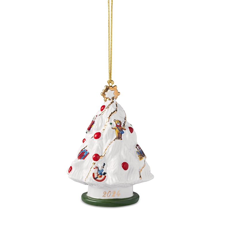 Villeroy & Boch Christmas Classics Ornament: Christmas Tree In Multi