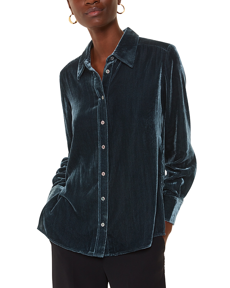 Whistles Lara Velvet Shirt