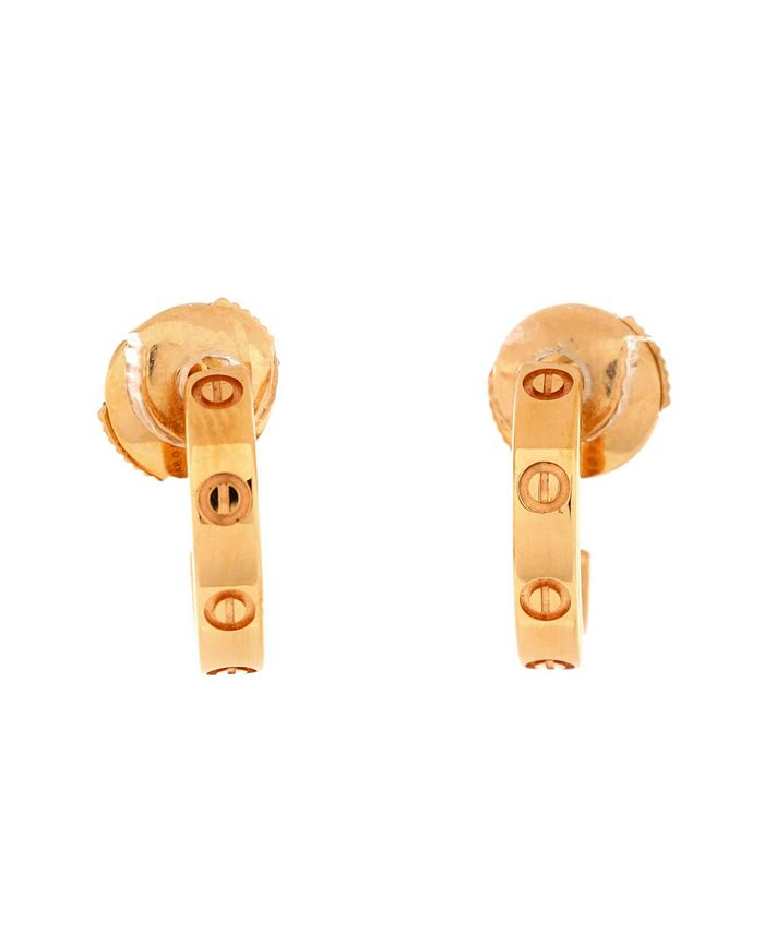 Cartier small hoop earrings best sale