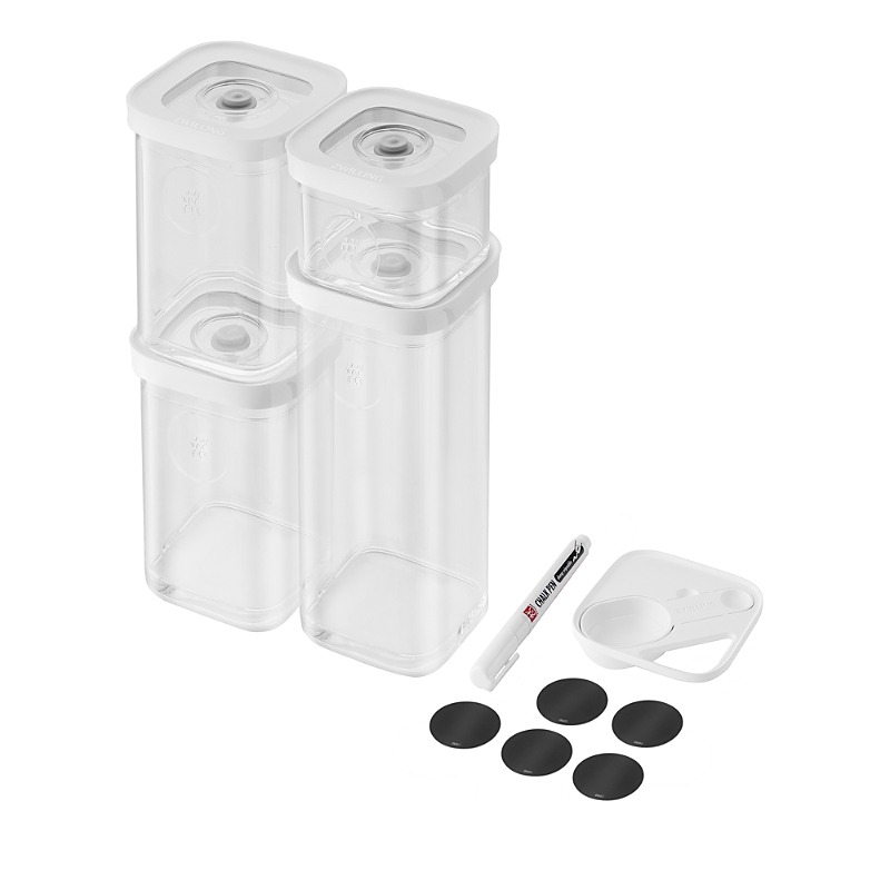 Zwilling Fresh & Save Cube 6 Piece Small Container Set In Transparent-white