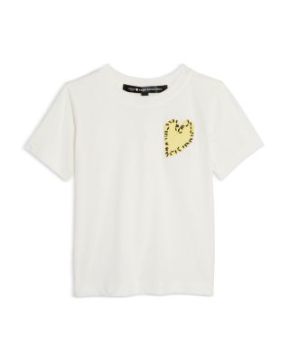 AQUA - Girls' Heart Patch Tee, Little Kid, Big Kid - Exclusive