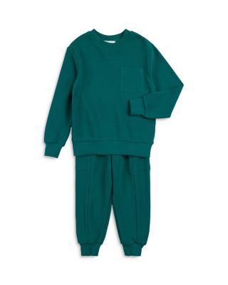 Miles The Label - Boys' Spruced Up Sweatshirt & Joggers Set - Baby