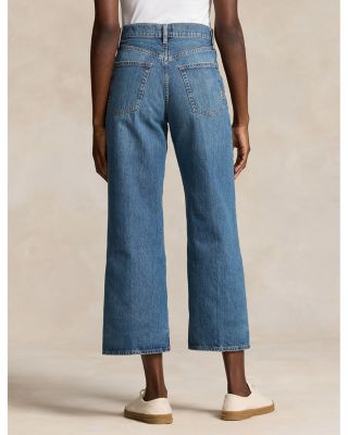 POLO Ralph Lauren【現行】 WideReg Crop Jeans Polo Ralph Lauren Big Girls Cropped Wide Leg Jeans | Dillard's