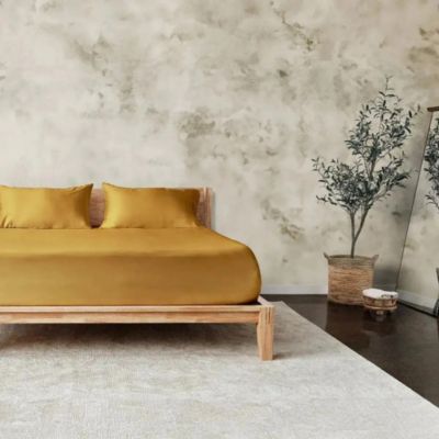 ettitude - Luxe CleanBamboo  Sateen+ Fitted Sheet King